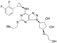 (1S,2S,3R,5S)-3-[7-[[(1R,2S)-2-(2,3-difluorophenyl)cyclopropyl]amino]-5-(propylthio)-3H-1,