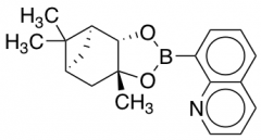 8-[(1S,2S,6R,8S)-6,9,9-Trimethyl-3,5-dioxa-4-boratricyclo[6.1.1.0&sup2;,6]decan-4-yl]q