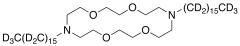 7,16-Dihexadecyl-1,4,10,13-tetraoxa-7,16-diazacyclooctadecane-d66