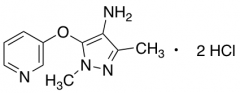 1,3-Dimethyl-5-(pyridin-3-yloxy)-1H-pyrazol-4-amine Dihydrochloride