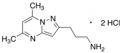 3-{5,7-Dimethylpyrazolo[1,5-a]pyrimidin-2-yl}propan-1-amine Dihydrochloride
