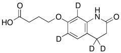3,4-Dihydro-7-(3&rsquo;carboxy)propoxy-2(1H)-quinolinone-d4