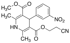 1,4-Dihydro-2,6-dimethyl-4-(3-nitrophenyl)-3,5-pyridinedicarboxylic Acid 3-(2-Cyanoethyl) 