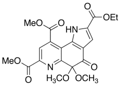 4,5-Dihydro-4,5-dioxo-1H-pyrrolo[2,3-f]quinoline-2,7,9-tricarboxylic Acid, 5,5-Dimethyl Ke