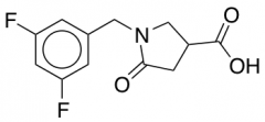 1-(3,5-Difluorobenzyl)-5-oxopyrrolidine-3-carboxylic Acid