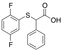 2-[(2,5-Difluorophenyl)sulfanyl]-2-phenylacetic Acid