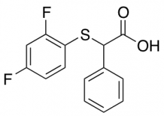 2-[(2,4-Difluorophenyl)sulfanyl]-2-phenylacetic Acid