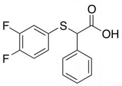 2-[(3,4-Difluorophenyl)sulfanyl]-2-phenylacetic Acid
