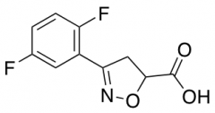 3-(2,5-Difluorophenyl)-4,5-dihydro-1,2-oxazole-5-carboxylic Acid