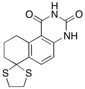 9,10-Dihydro-spiro[benzo[f]quinazoline-7(2H),2'-[1,3]dithiolane]-1,3(4H,8H)-dione