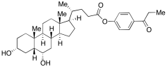(3&alpha;,5&beta;,6&alpha;)-3,6-Dihydroxycholan-24-oic Acid 4-(1-Oxopropyl)phe