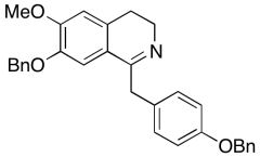 3,4-Dihydro-6-methoxy-7-(phenylmethoxy)-1-[[4-(phenylmethoxy)phenyl]methyl]-isoquinoline