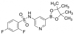 2,4-Difluoro-N-[5-(4,4,5,5-tetramethyl-1,3,2-dioxaborolan-2-yl)-3-pyridinyl]benzenesulfona