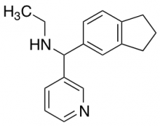 [2,3-Dihydro-1H-inden-5-yl(pyridin-3-yl)methyl](ethyl)amine