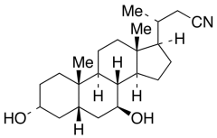 (3&alpha;,5&beta;,7&beta;)-3,7-Dihydroxy-24-norcholane-23-nitrile