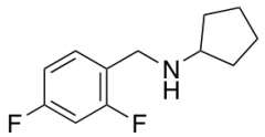 N-[(2,4-Difluorophenyl)methyl]cyclopentanamine