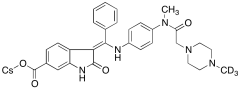 (3Z)-2,3-Dihydro-3-[[[4-[methyl[2-(4-methyl-1-piperazinyl)acetyl]amino]phenyl]amino]phenyl
