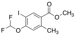 4-Difluoromethoxy-5-iodo-2-methyl-benzoic acid methyl ester