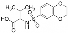 2-(2,3-dihydro-1,4-benzodioxine-6-sulfonamido)-3-methylbutanoic acid