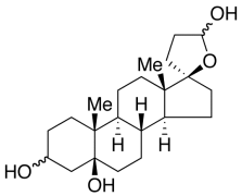 3,5&beta;-Dihydroxy-tetrahydro Canrenone Lactol (Mixture of Diastereomers)