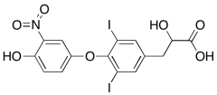 3,5-Diiodo-3'-nitro-thyrolactic Acid