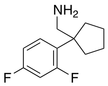 [1-(2,4-difluorophenyl)cyclopentyl]methanamine