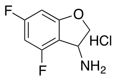 4,6-difluoro-2,3-dihydro-1-benzofuran-3-amine hydrochloride