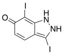3,7-Diiodo-6-hydroxy Indazole
