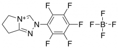 6,7-Dihydro-2-pentafluorophenyl-5H-pyrrolo[2,1-c]-1,2,4-triazolium Tetrafluoroborate