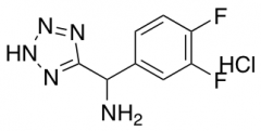(3,4-difluorophenyl)(1H-1,2,3,4-tetrazol-5-yl)methanamine hydrochloride