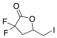 3,3-difluoro-5-(iodomethyl)oxolan-2-one