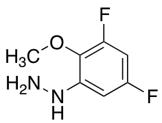 (3,5-difluoro-2-methoxyphenyl)hydrazine