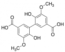 6,6'-Dihydroxy-5,5'-dimethoxybiphenyl-3,3'-dicarboxylic Acid