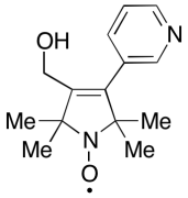 2,5-Dihydro-3-(hydroxymethyl)-2,2,5,5-tetramethyl-4-(3-pyridinyl)-1H-pyrrol-1-yloxy