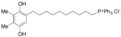 [10-(2,5-Dihydroxy-3,4-dimethylphenyl)decyl]triphenyl-phosphonium Chloride