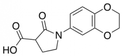 1-(2,3-Dihydro-1,4-benzodioxin-6-yl)-2-oxopyrrolidine-3-carboxylic Acid