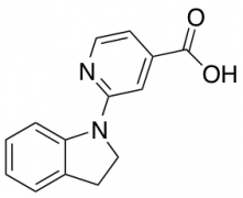 2-(2,3-Dihydro-1H-indol-1-yl)isonicotinic Acid
