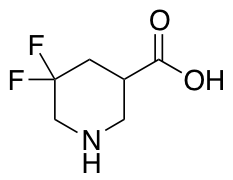 5,5-difluoropiperidine-3-carboxylic acid