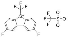 2,8-Difluoro-5-(trifluoromethyl)-5H-dibenzo[b,d]thiophen-5-ium Trifluoromethanesulfonate