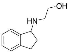 2-[(2,3-dihydro-1H-inden-1-yl)amino]ethan-1-ol