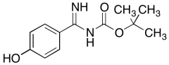 1,1-Dimethylethyl N-[(4-Hydroxyphenyl)iminomethyl]carbamic Acid Ester