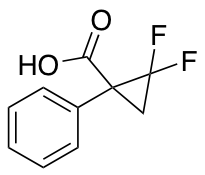 2,2-Difluoro-1-phenyl-cyclopropanecarboxylic Acid
