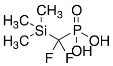 Difluoro(trimethylsilyl)methylphosphonic Acid