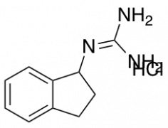 2-(2,3-dihydro-1H-inden-1-yl)guanidine hydrochloride