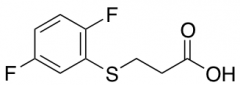3-[(2,5-difluorophenyl)sulfanyl]propanoic Acid