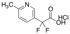 2,2-difluoro-2-(6-methylpyridin-3-yl)acetic Acid Hydrochloride
