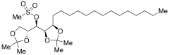 (2R,3R,4R,5R)-1,2:4,5-Di-O-isopropylidene-3-nonadecanol Methanesulfonate
