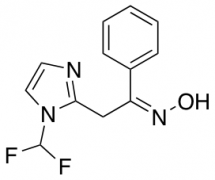 N-{2-[1-(Difluoromethyl)-1H-imidazol-2-yl]-1-phenylethylidene}hydroxylamine