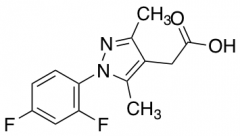 2-[1-(2,4-Difluorophenyl)-3,5-dimethyl-1H-pyrazol-4-yl]acetic Acid