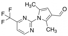 2,5-Dimethyl-1-[4-(trifluoromethyl)pyrimidin-2-yl]-1H-pyrrole-3-carbaldehyde
